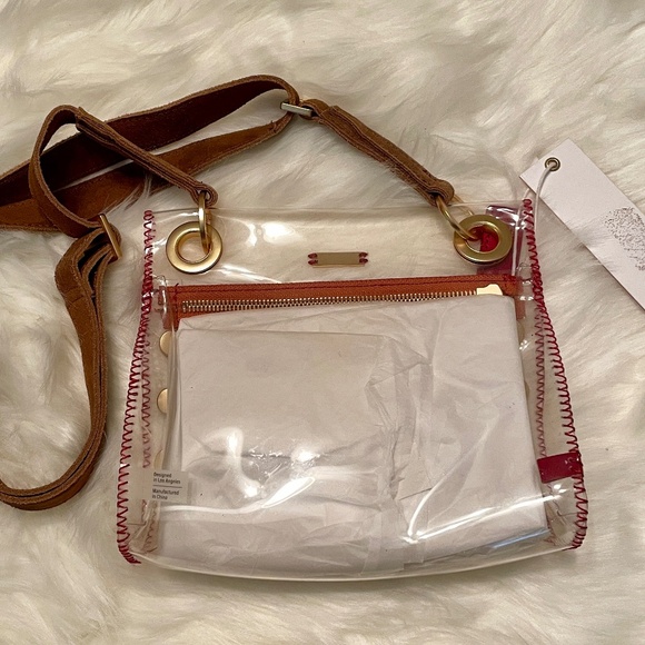 NWT Hammitt small clear Tony crossbody - Picture 2 of 2